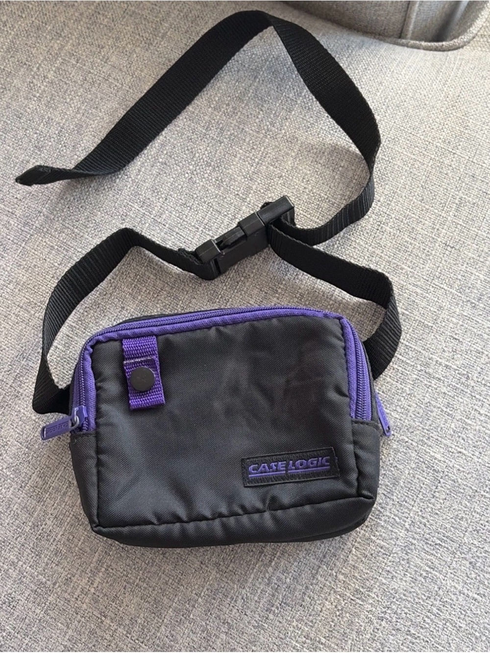 Vintage Case Logic Cassette Fanny Pack